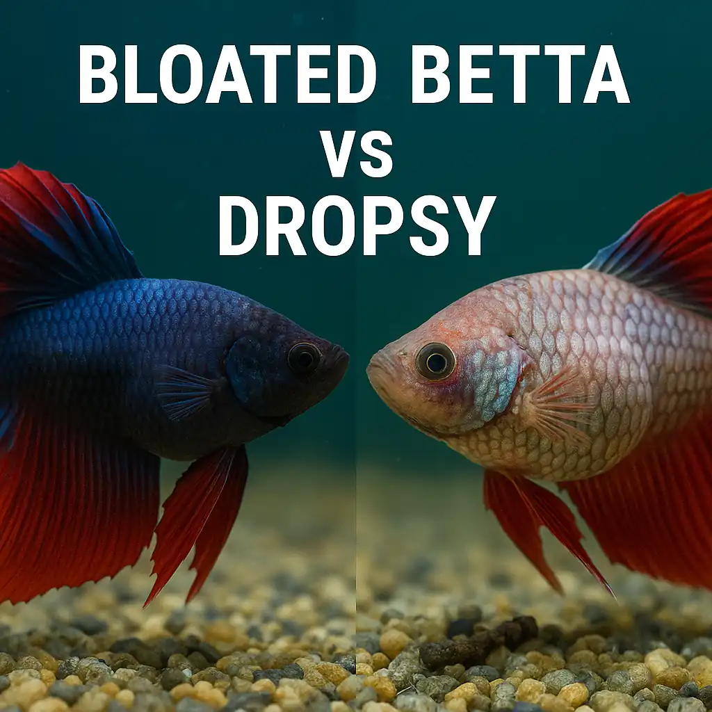 bloated betta vs dropsy