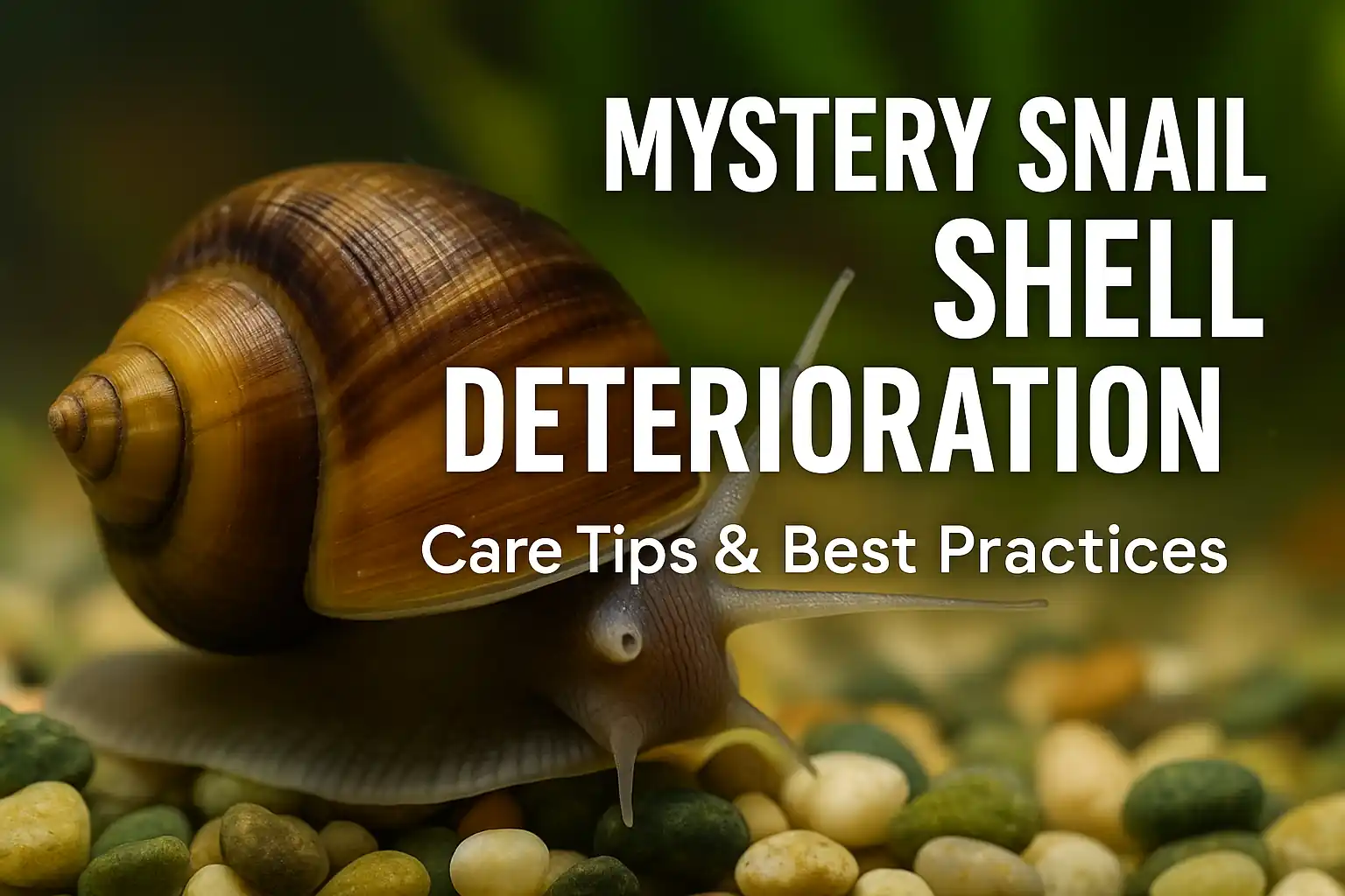 mystery snail shell deterioration